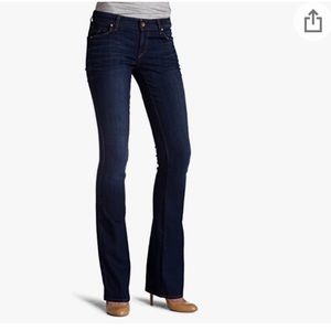 Rich And Skinny Wedge Bootcut Jeans Dark Wash